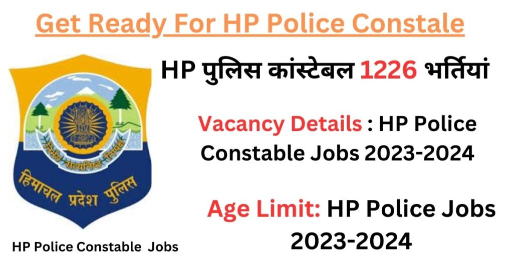 HP Police Constable Recruitment Apply 1226 Post